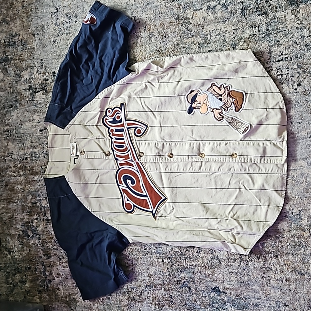 Disney Baseball Jersey Dwarfs Grumpy - image 1